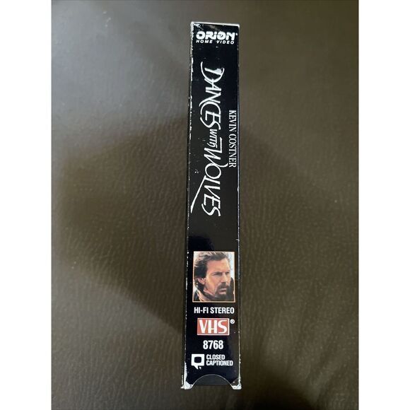 DANCES WITH WOLVES Kevin Costner VHS Video  Tape 7 Academy Awards Vintage 1990 - Picture 4 of 7